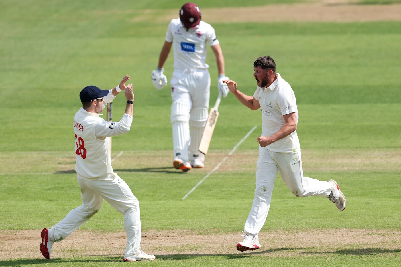 Glamorgan's Tom Norton makes history with hat-trick on debut