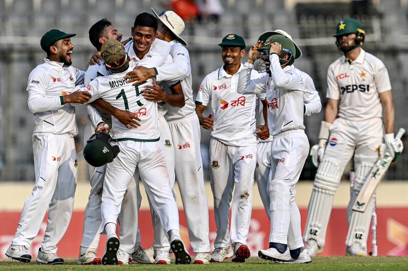 Nahid Rana rips through Pakistan to seal a final-session win for Bangladesh