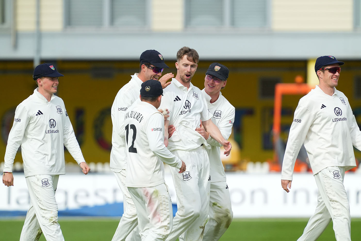 Taylor and Miles all smiles as Gloucestershire hit back in seesaw contest