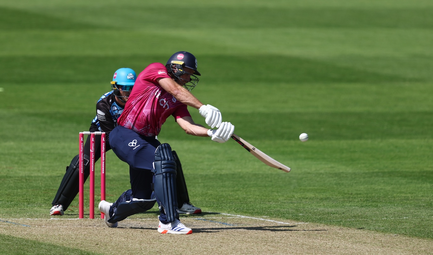Willey, Harrison inspire 100-run thrashing of Worcestershire