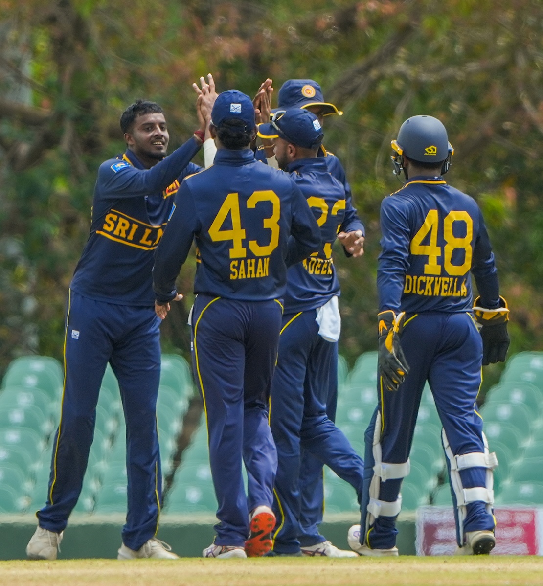 Sineth Jayawardena, Vijayakanth Viyaskanth in SL squad for Pakistan T20Is