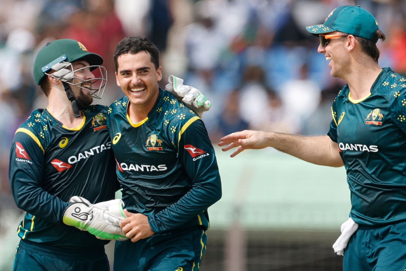 Australia's spinners dominate to hand visitors 1-0 series lead