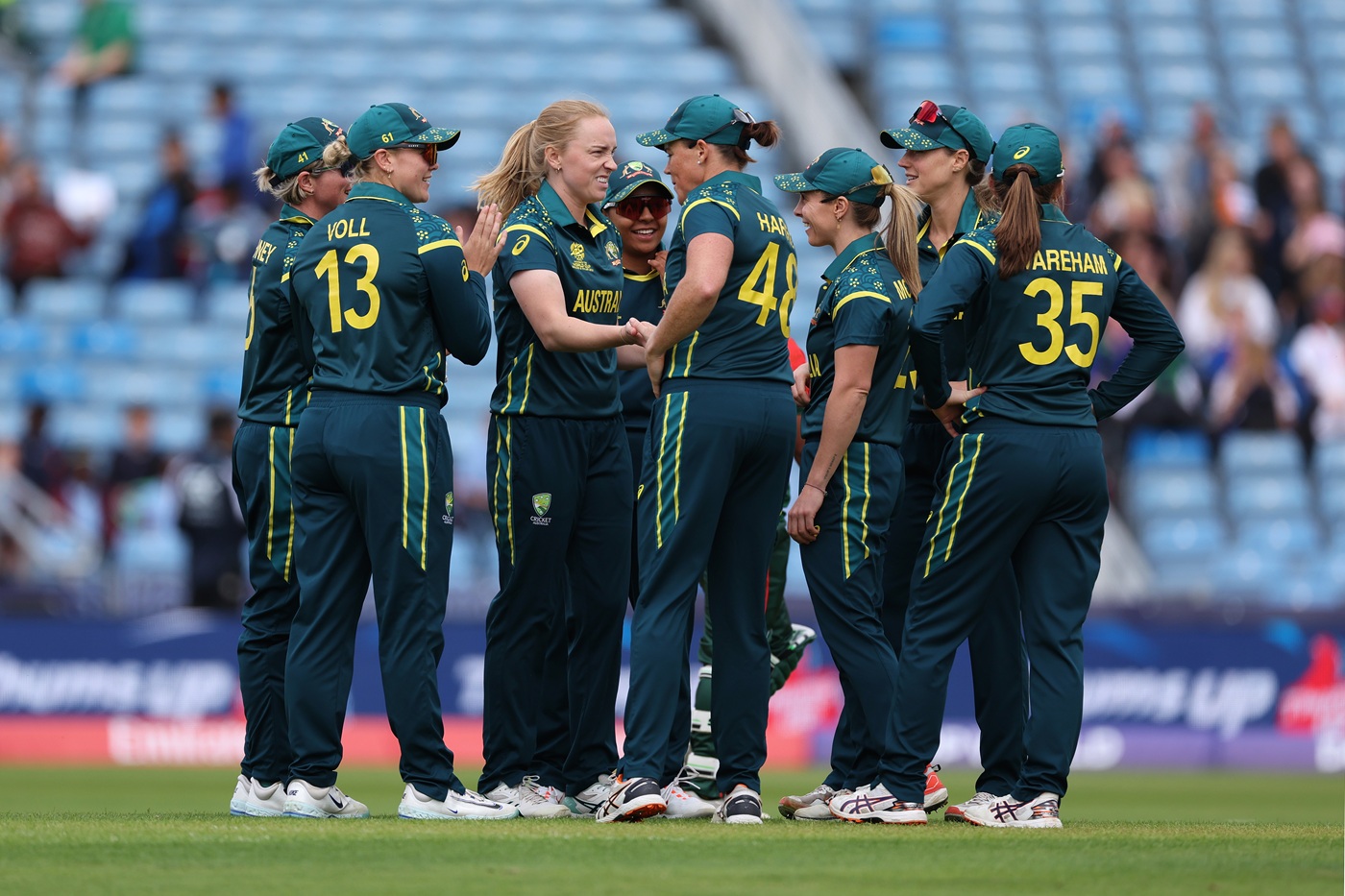 Bowlers, Voll power Australia to huge win over Bangladesh
