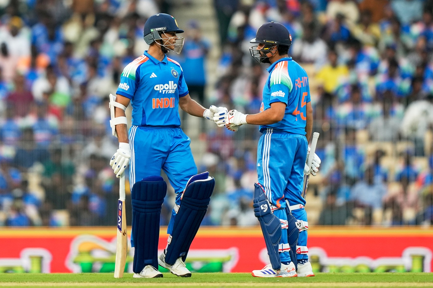 Gill toasts a top-order headache after Jaiswal's century