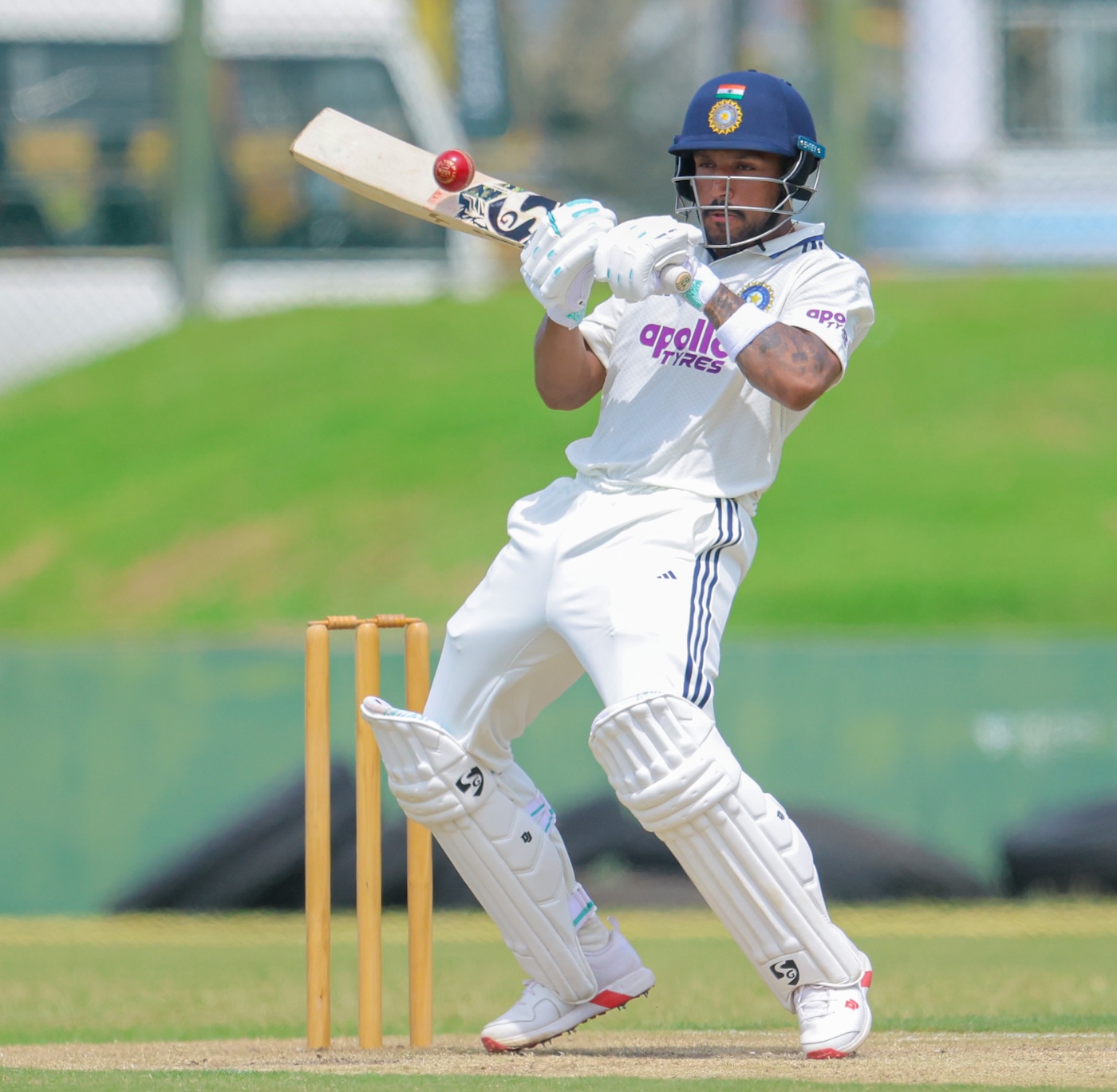 Nuwanidu fifty keeps Sri Lanka A in the contest after Jurel's 141*