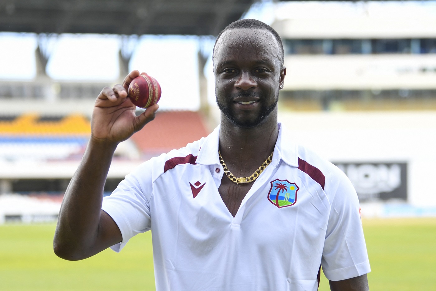 'Just want to bask in this moment' - Roach toasts 300th Test wicket