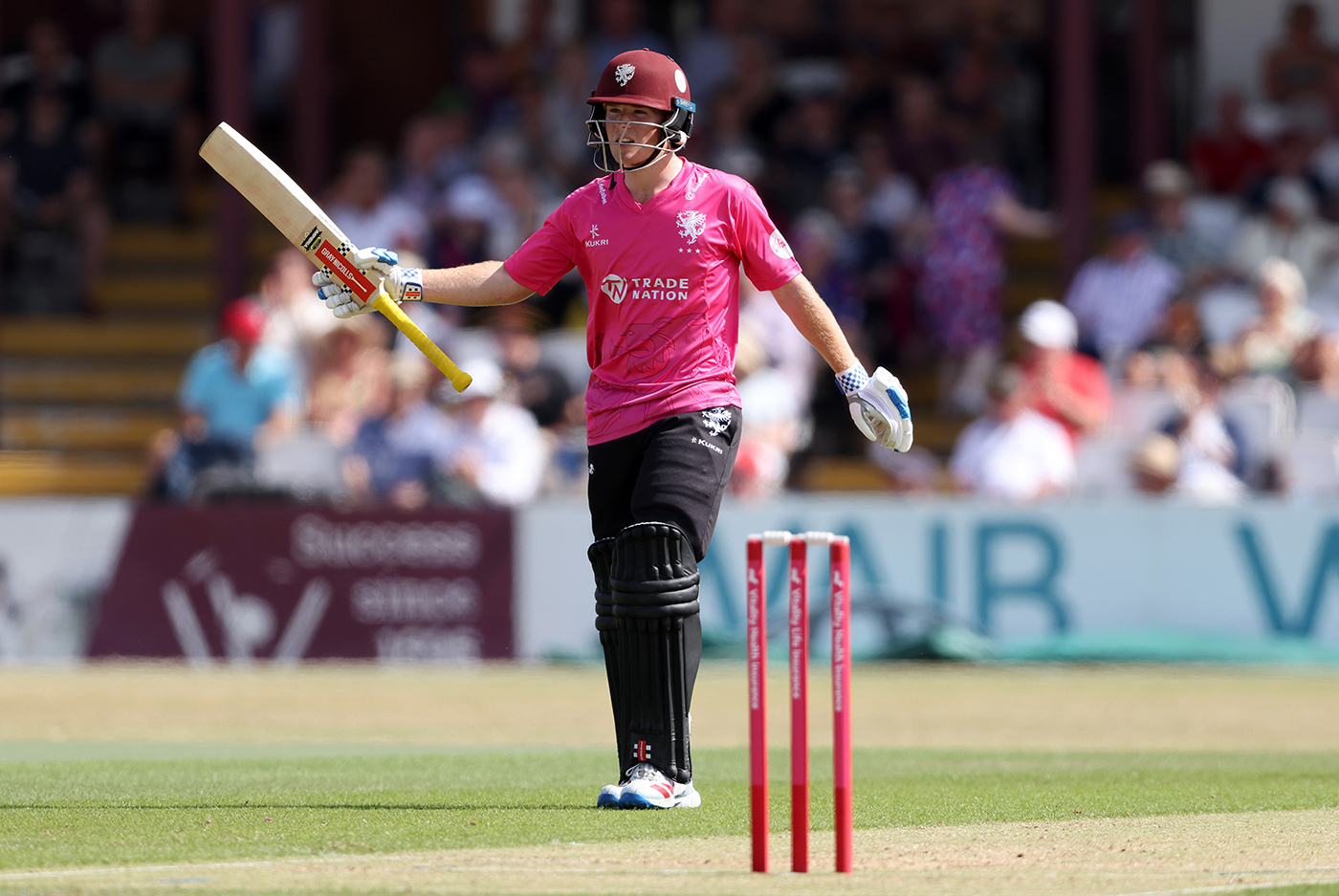 Thomas Rew fifty sets up Somerset as Northants suffer first loss