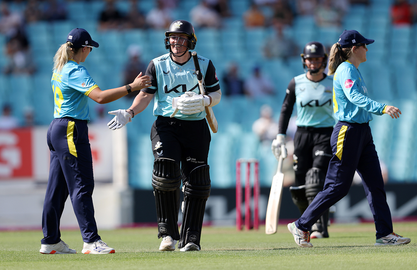 Harris equals own record with 15-ball 50 as Surrey move closer to Finals Day