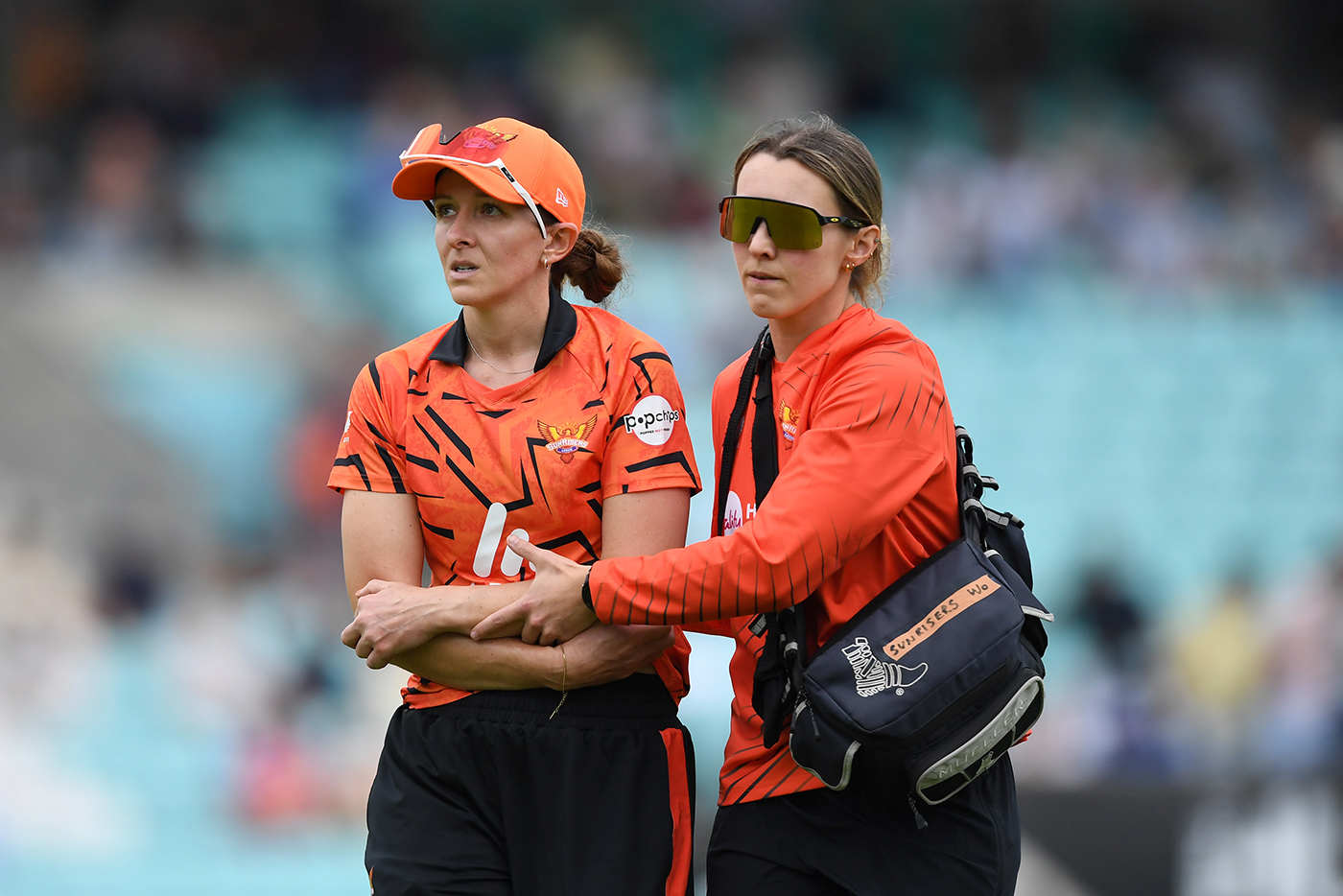 Cross shoulder scare overshadows Sunrisers win