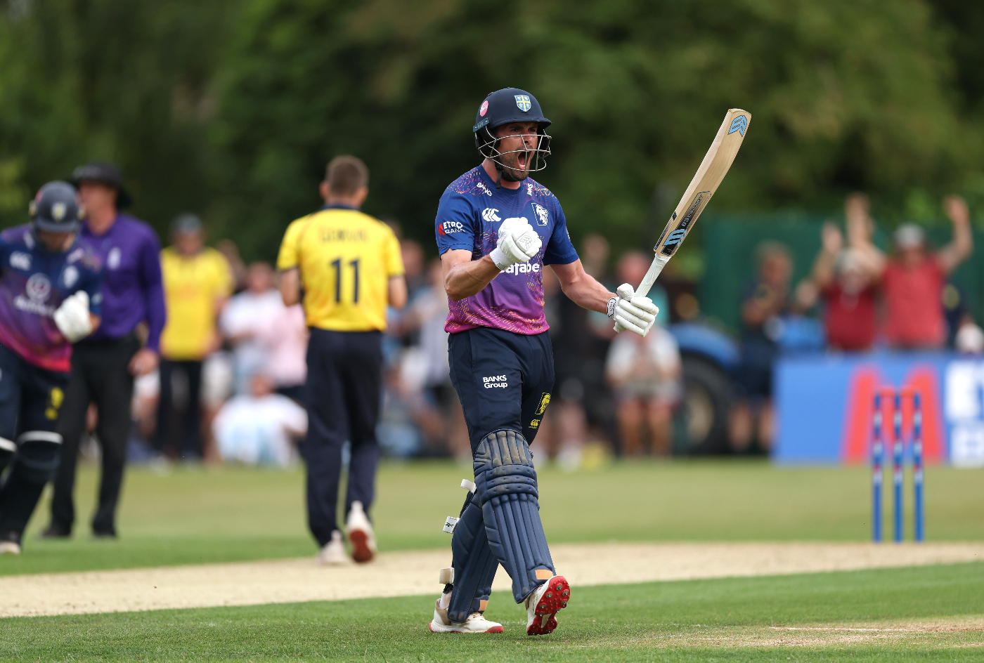 Rhodes' epic century secures thrilling three-wicket win for Durham