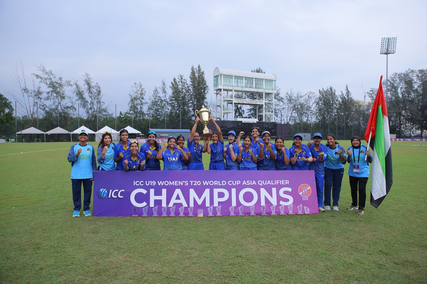 UAE qualify for 2027 women's under-19 T20 World Cup by winning Asia Qualifier