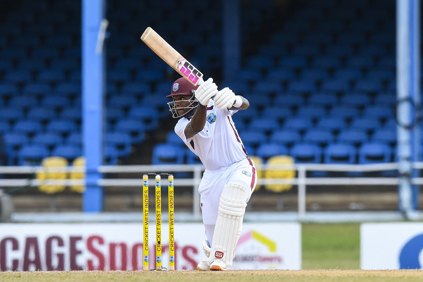 Greaves half-century props up West Indies on rain-affected day