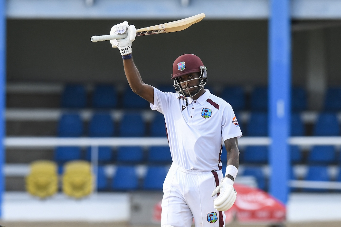 Greaves half-century props up West Indies on rain-affected day