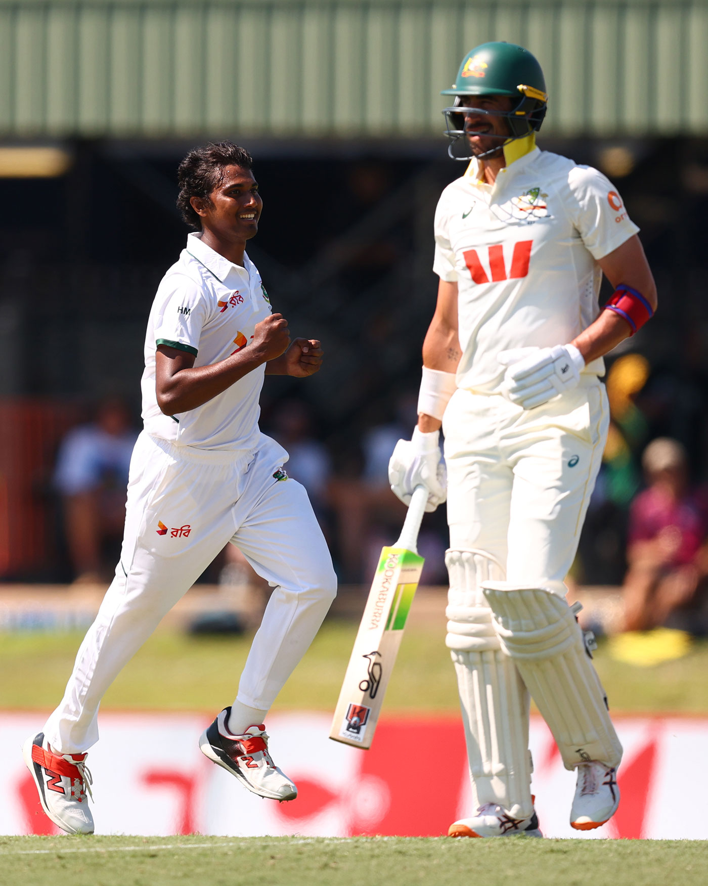 Mahmud gets four as Bangladesh quicks run through Australia