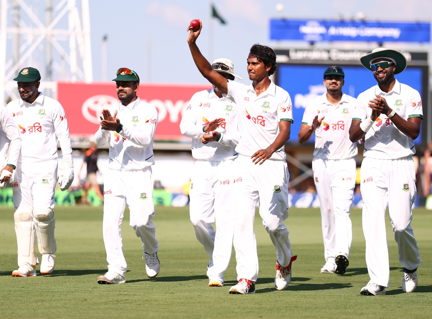 Mahmud returns career-best 6 for 55 as Australia roll over for 198