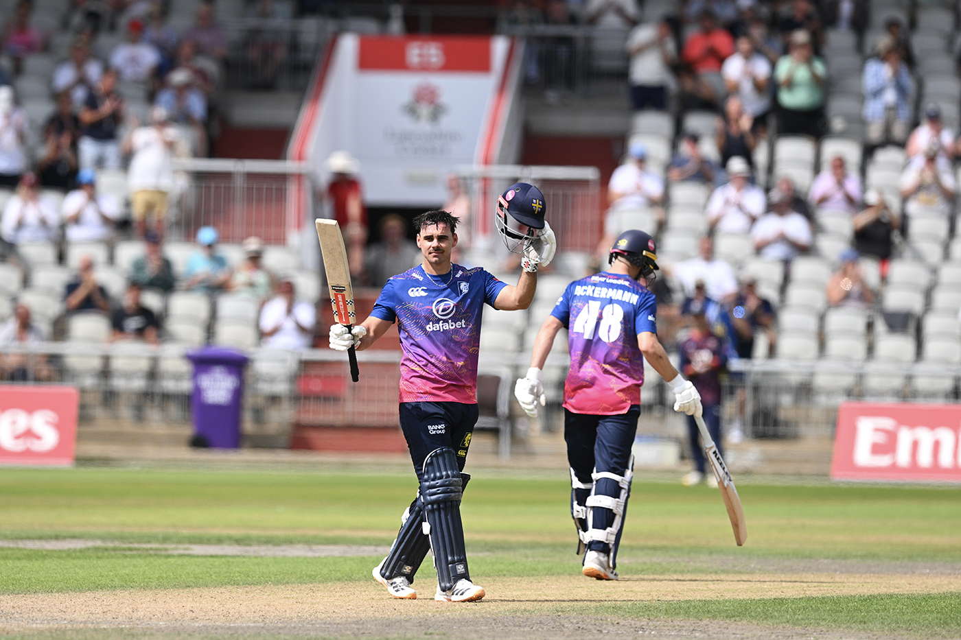 Bedingham century drives Durham into One-Day Cup semi-final