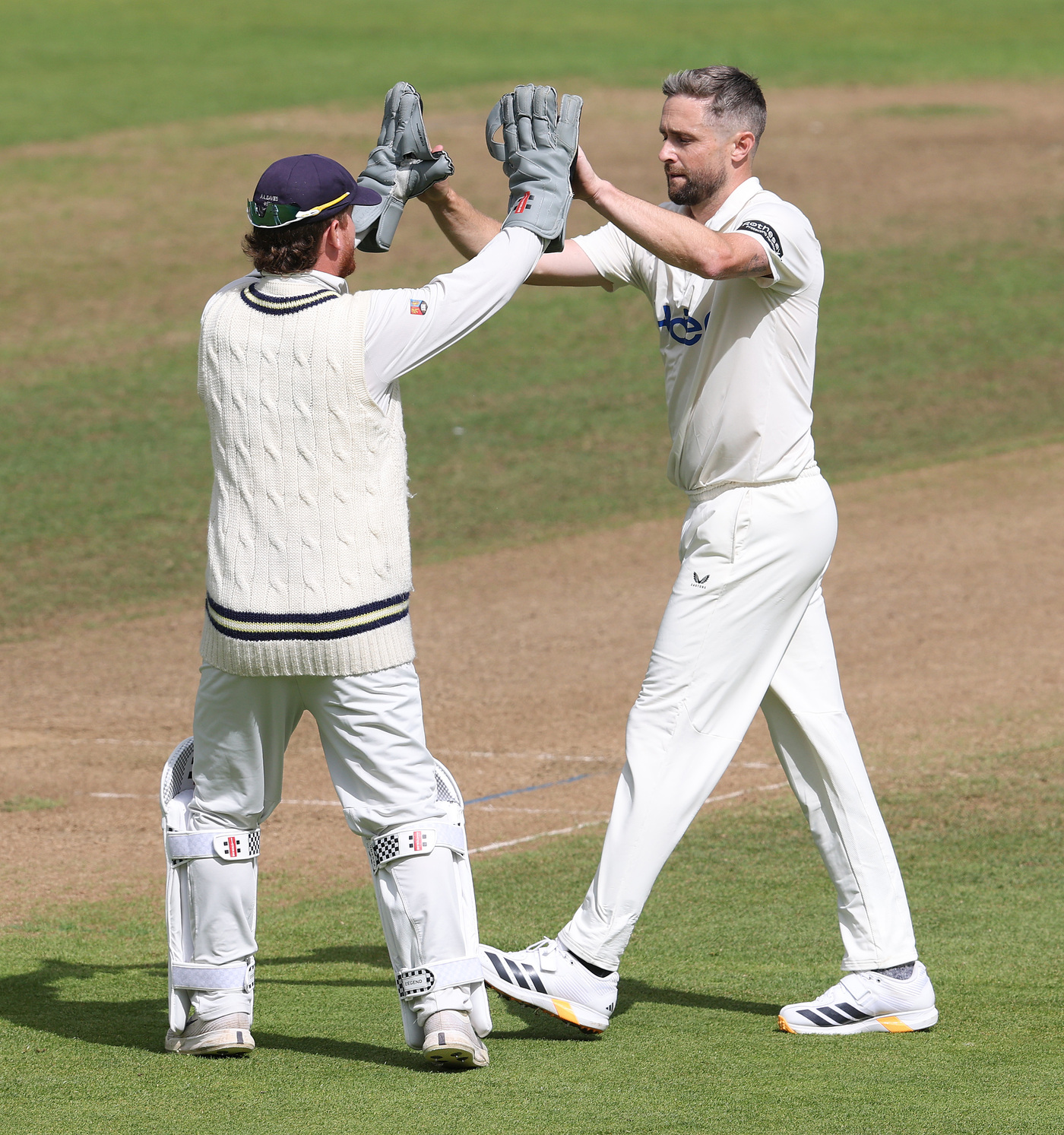 Haines, Booth share honours with Edgbaston wildlife on truncated day