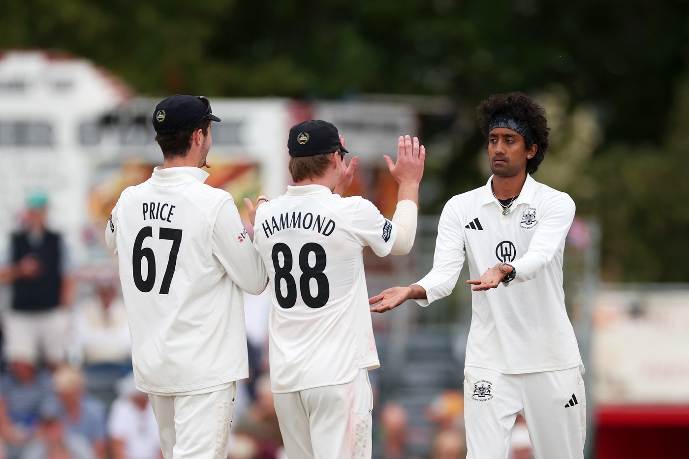 Price, Hammond dig in to give Gloucestershire a glimmer