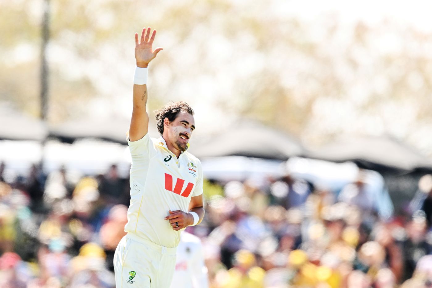 Starc makes early inroads after Australia build lead of 146