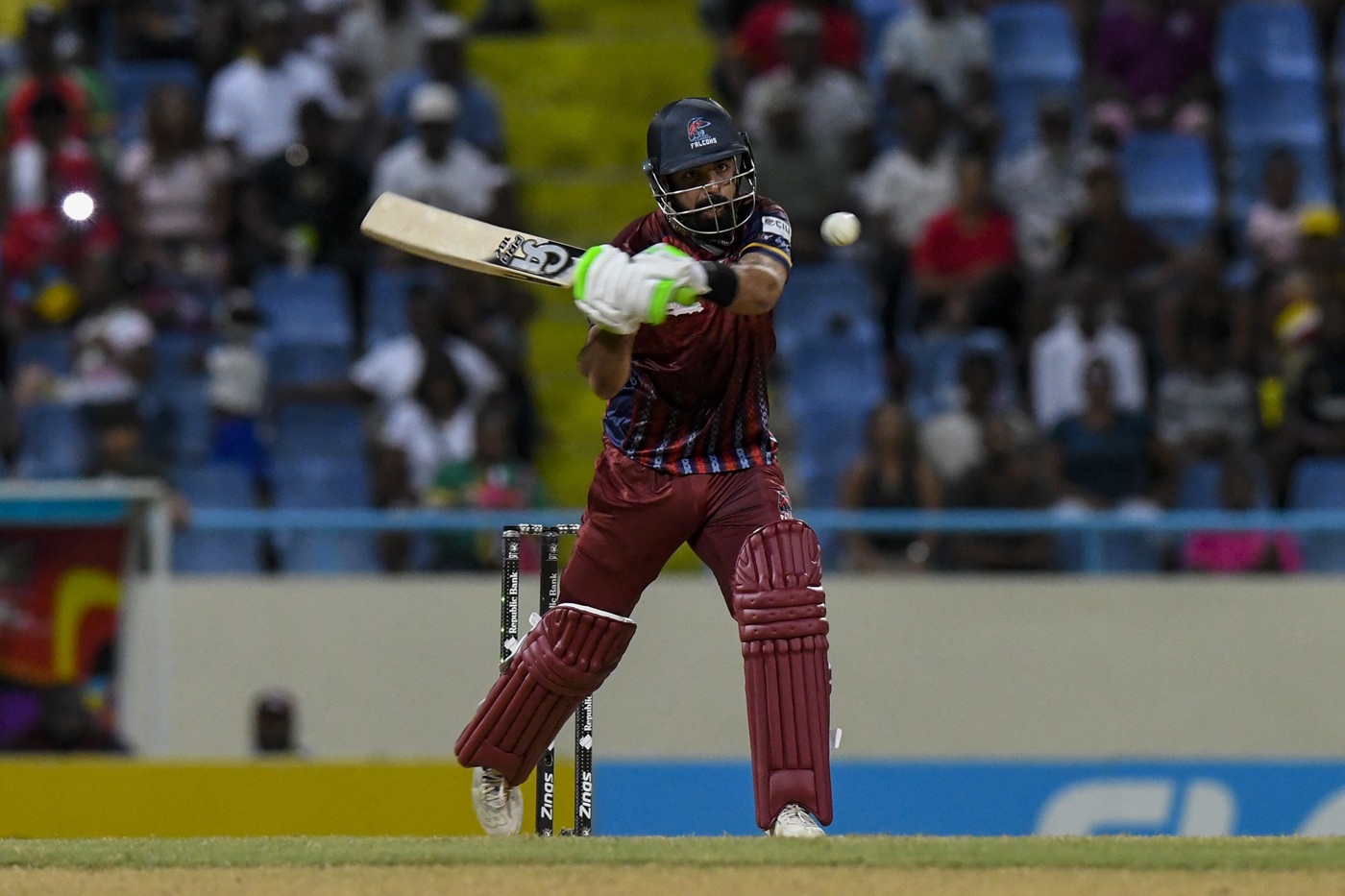Shadab brilliance takes Falcons top of the table in CPL