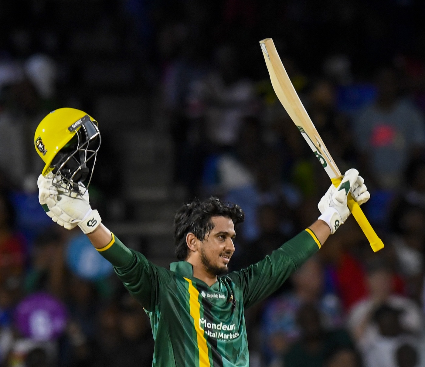 Saim Ayub's 58-ball 102 gives Kingsmen third win, keeps Patriots at the bottom