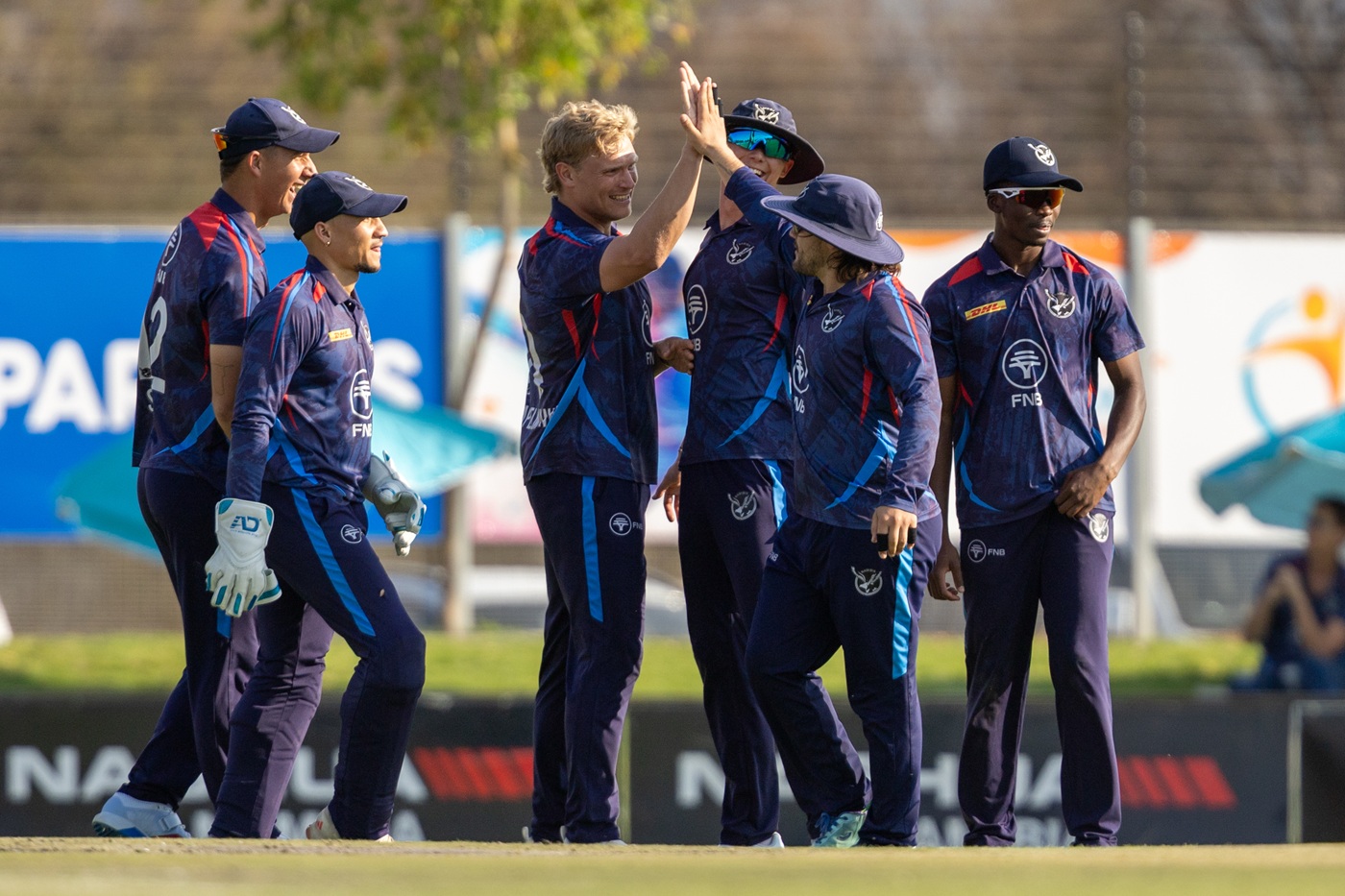Trumpelmann, Frylinck set up Namibia's win against South Africa