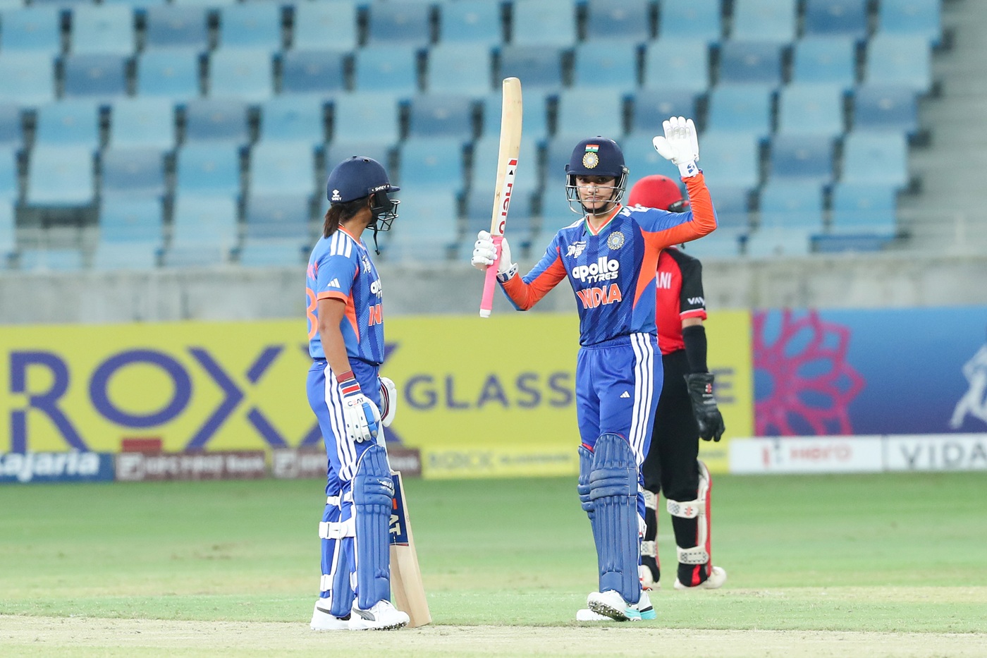 Mandhana's record ton powers India into semi-finals