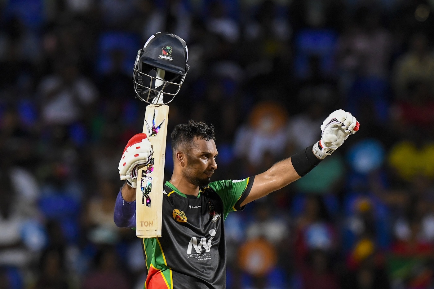 Shanaka slams fastest CPL ton for massive Patriots win