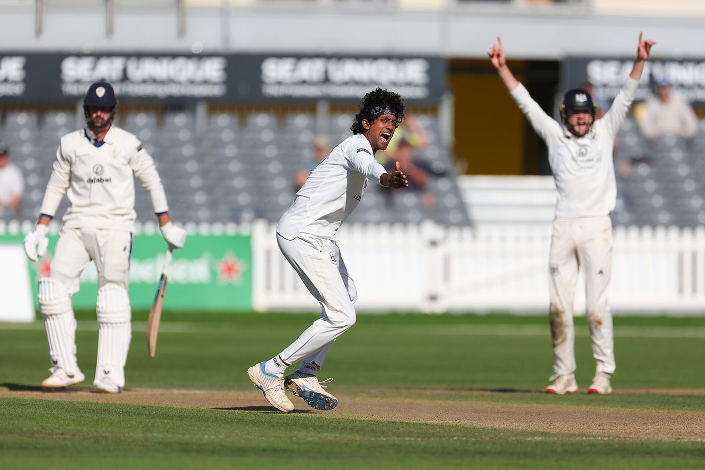 Sai Kishore five-for inspires Derbyshire demolition
