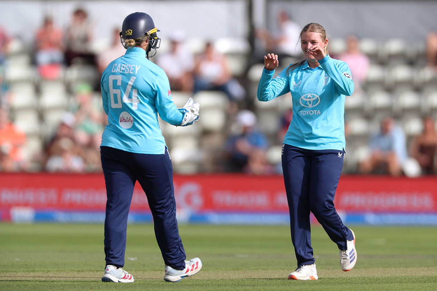 Capsey a keeper as Edwards reflects on summer's lessons