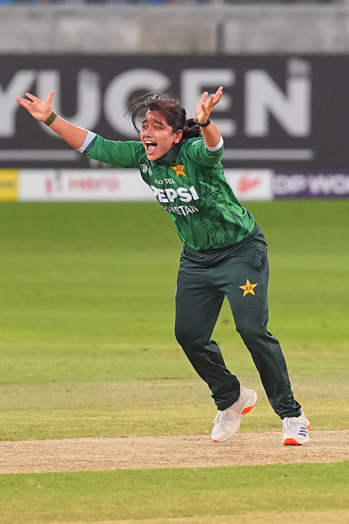 Fatima Sana penalised for send-off to Shafali Verma
