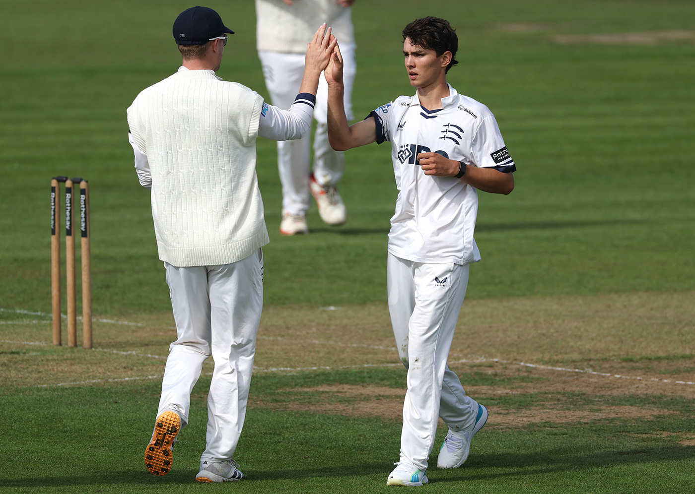 Raine resists for Durham after Morgan four-for buoys Middlesex