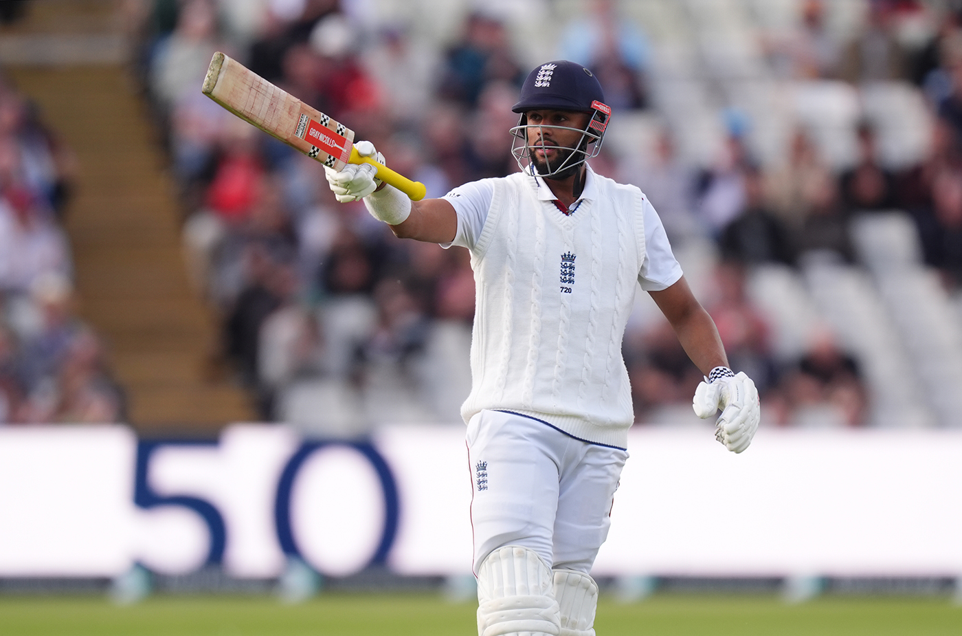 Gay, Brook fifties keep England on top after Tongue four-for