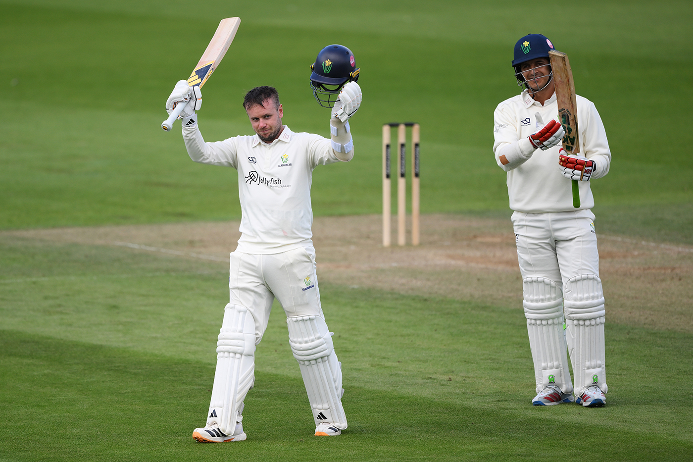 Crane century lifts Glamorgan as Surrey are set massive target