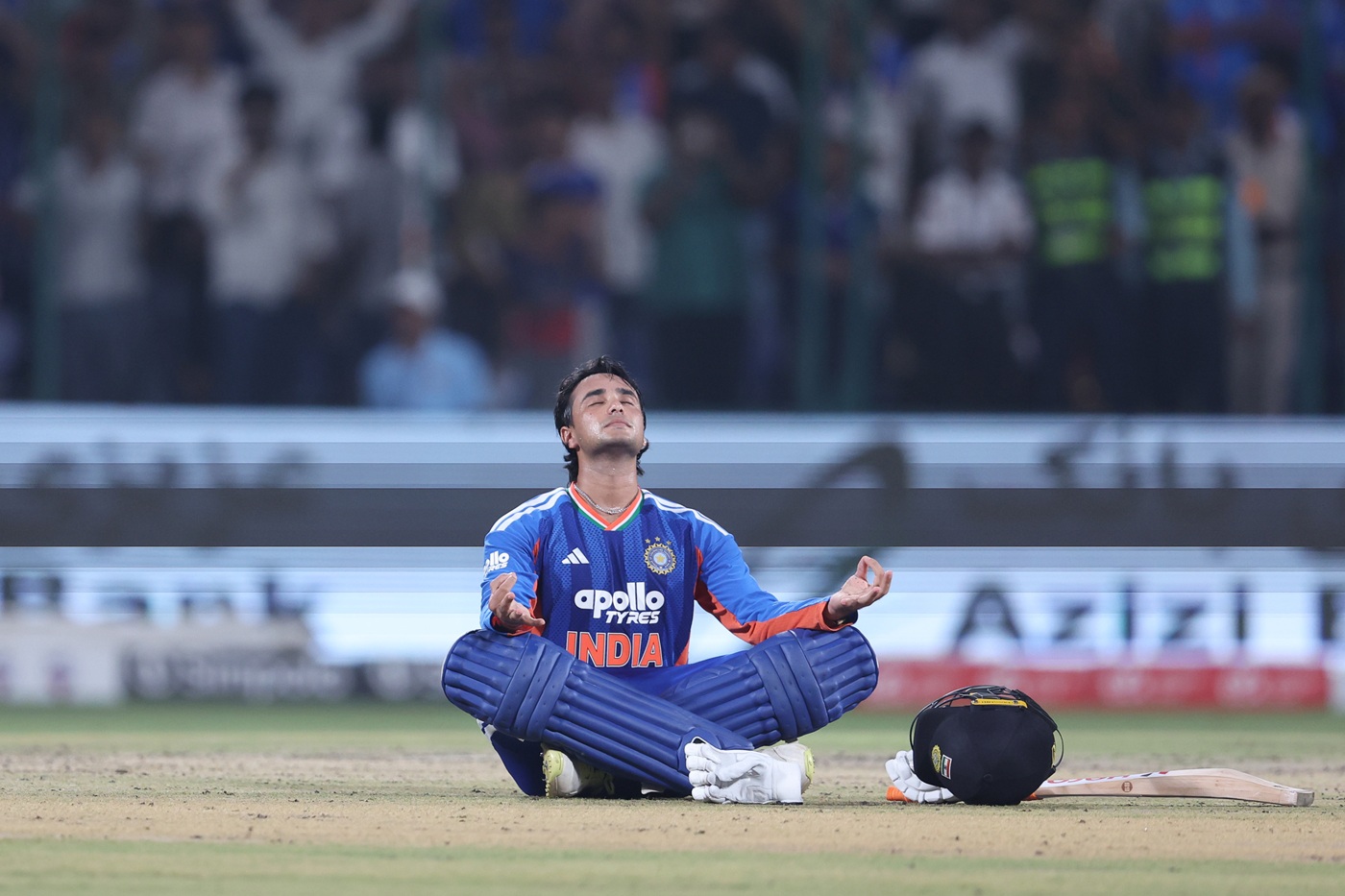 Abhishek's record century delivers India's clean sweep of Afghanistan
