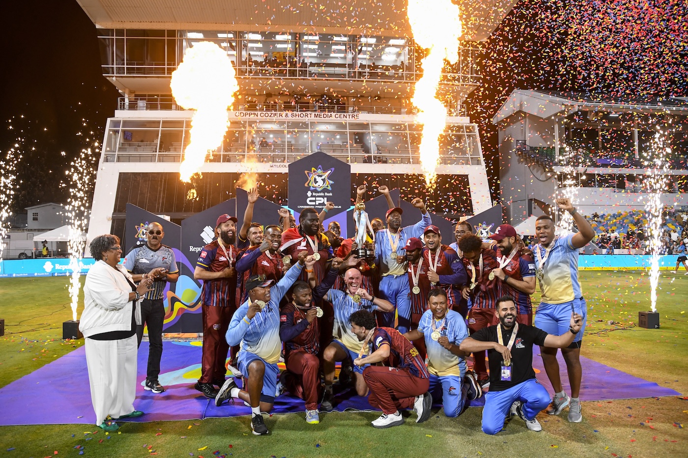 Moqim four-for sets up Antigua and Barbuda Falcons' maiden CPL title win