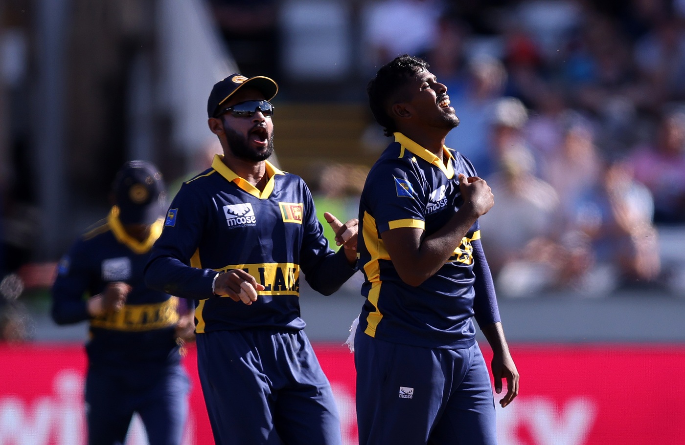 Sachindu Colombage shines on debut as Sri Lanka limit England