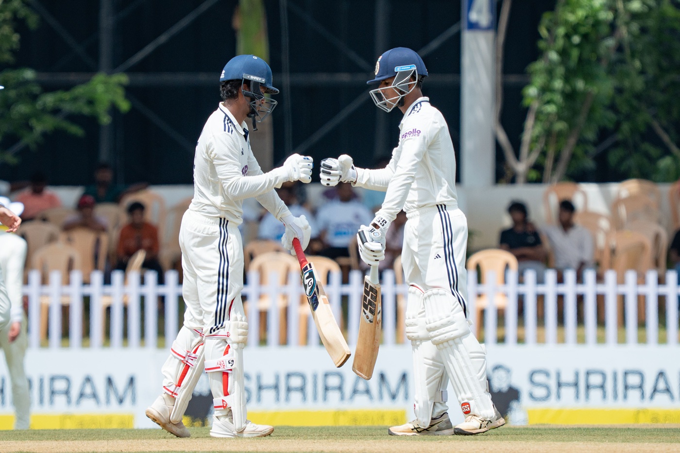 Kushagra, Kotian fifties rescue India A from 97 for 5