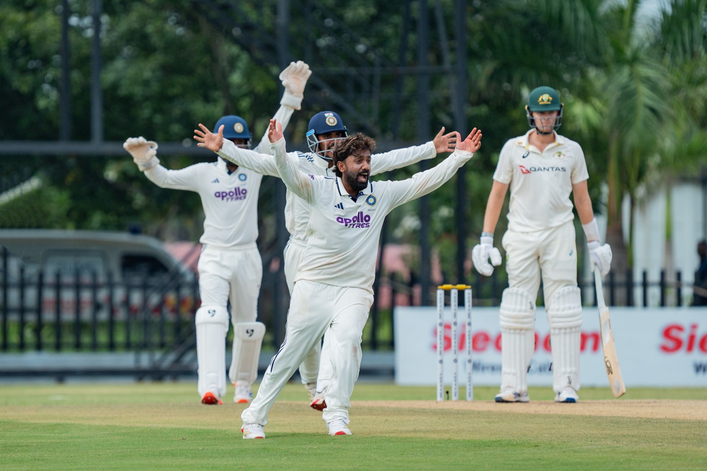 Kushagra hundred, Mulani four-for put India A in command against Australia A
