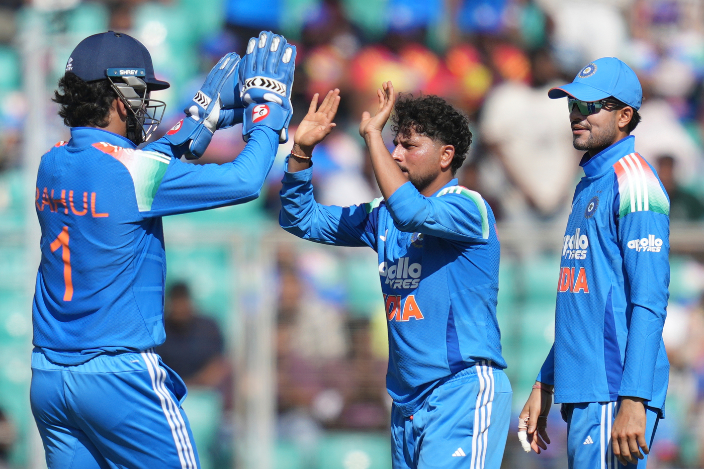 Kuldeep four-for trips West Indies up after Greaves' century