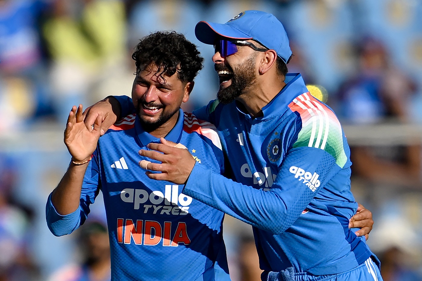 Kuldeep four-for trips West Indies up after Greaves' century