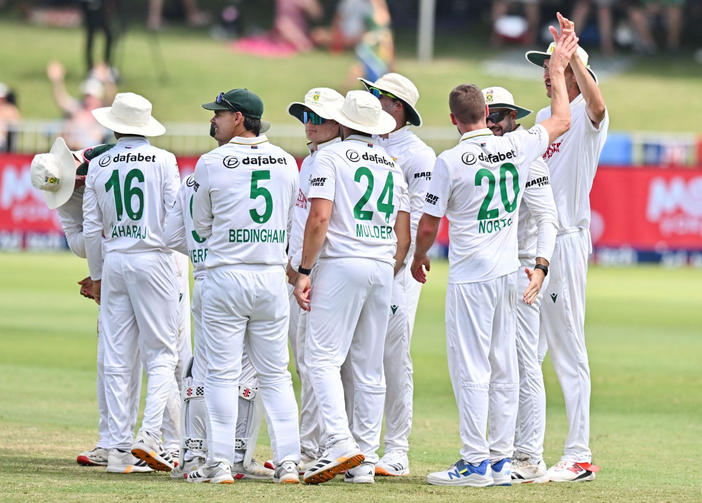 Nortje, Jansen keep Australia in check