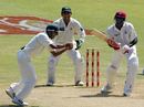 Daren Powell is snaffled by Yasir Hameed off Danish Kaneria as Pakistan close in on victory, West Indies v Pakistan, 2nd Test, Kingston, June 7, 2005