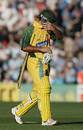 Ricky Ponting walks off after being dismissed for a duck, England v Australia, Twenty20, The Rose Bowl, June 14