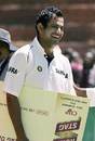 Irfan Pathan collects his Man-of-the-Match award, Zimbabwe v India, Bulawayo, September 16, 2005