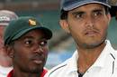 Sourav Ganguly and Tatenda Taibu talk to the media, Zimbabwe v India, Harare, September 22, 2005