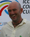Jeremy Bray collects the Man-of-the-Match award for his 78 and 190, Ireland v UAE, Intercontinental Cup semi-final, Windhoek, October 25, 2005