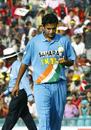 Irfan Pathan took 4 for 37 against Sri Lanka at Mohali, India v Sri Lanka, 2nd ODI, Mohali, October 28, 2005