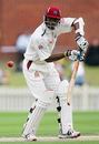 Marlon Samuels bats against Victoria, Victoria v West Indians, Tour match, Junction Oval, Melbourne, November 12, 2005
