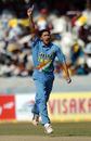 Ajit Agarkar took two early wickets for India, India v South Africa, 1st ODI, Hyderabad, November 16, 2005